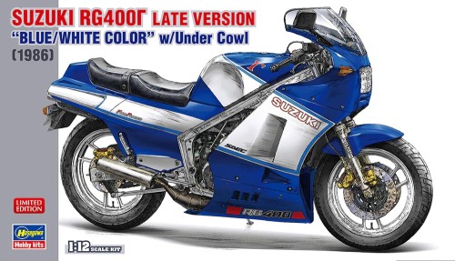 Suzuki RG400&#915; Late Version Blue/White Color w/Under Cowl